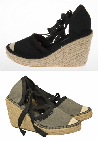 Espadrillas con zeppa donna