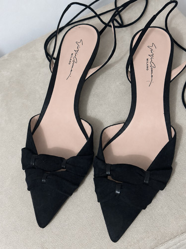 Giorgio armani black suede - armani,